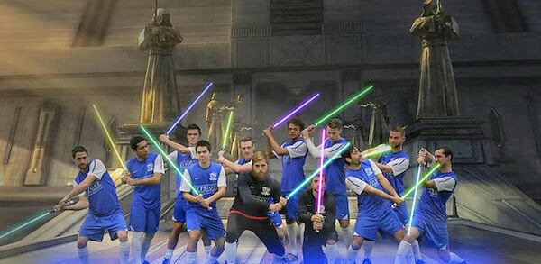 oly-pen force with star wars light sabers